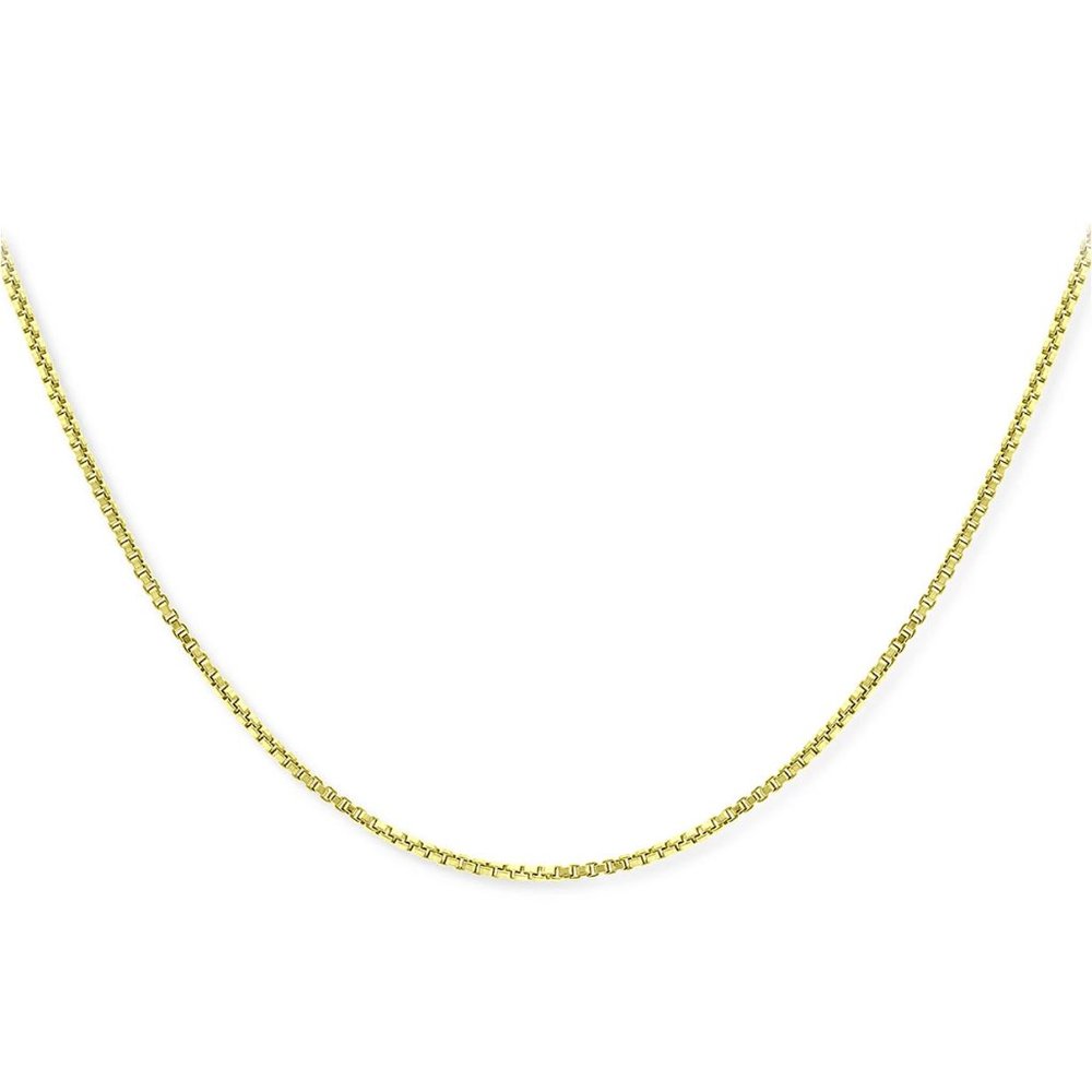 Giani Bernini Box Link 18" Chain Necklace in 18k Gold-Plated Sterling Silver